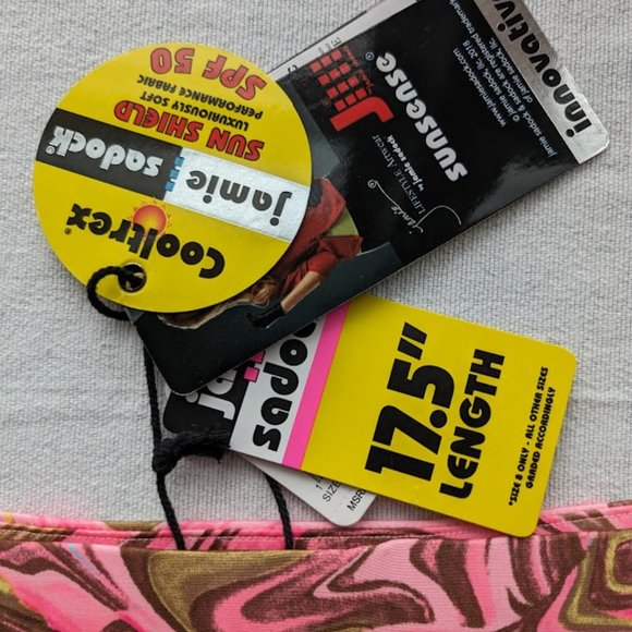 Women's Jamie‎ Sadock 17.5" Pull On Golf Skort Size 14 Whirl Marbled Angel NEW - Picture 3 of 9